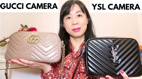 ysl vs gucci vs chanel|YSL camera bag vs Gucci.